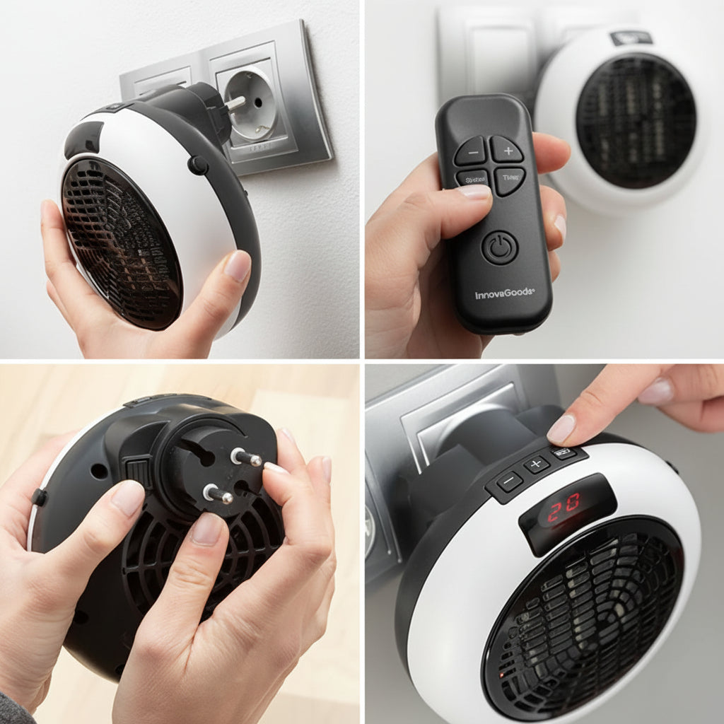 Calefactor termocerámico portatil