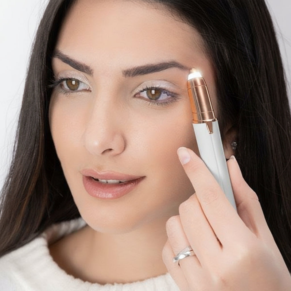 Depiladora facial de precisión con LED